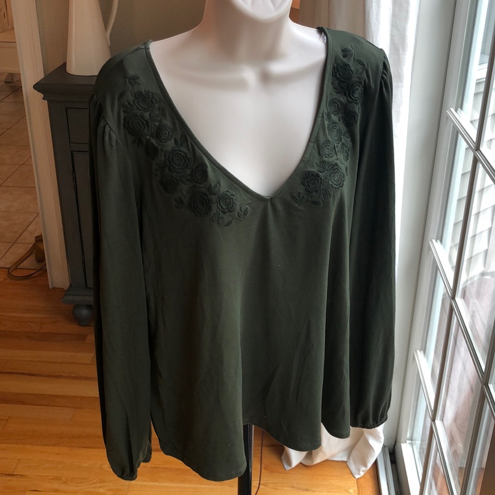 Olive Green StichFix Shirt